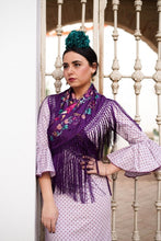 Cargar imagen en el visor de la galería, MARTINA MORADO BORDADO BUGANVILLA