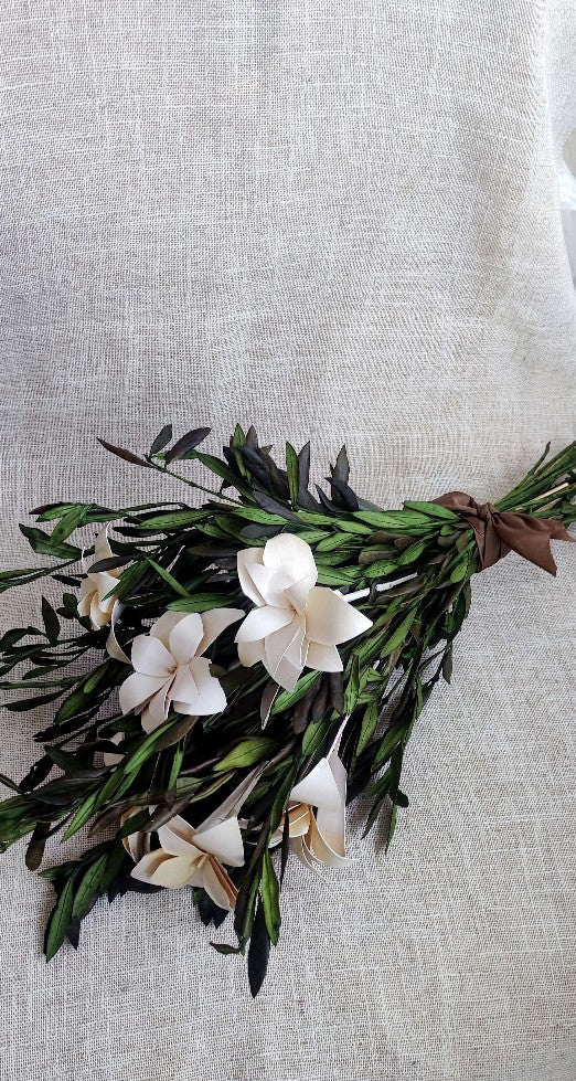 Flores Artificiales Ramos De Novia Con Magnolias Ramo Rosas Ramos