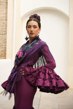 Cargar imagen en el visor de la galería, MANTON FABIOLA MORADO