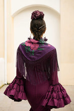 Cargar imagen en el visor de la galería, MANTON FABIOLA MORADO