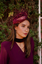 Cargar imagen en el visor de la galería, TOCADO CASQUETE NATIA
