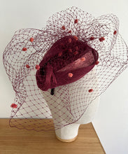 Cargar imagen en el visor de la galería, TOCADO CASQUETE NATIA