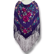 Cargar imagen en el visor de la galería, MARTINA MORADO BORDADO BUGANVILLA