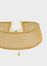 Cargar imagen en el visor de la galería, COLLAR DE MALLA REDONDO LUCE ORO