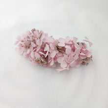 Cargar imagen en el visor de la galería, TOCADO HORTENSIAS MINI PASTEL