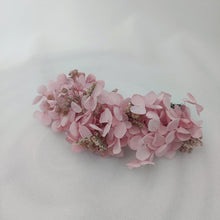 Cargar imagen en el visor de la galería, TOCADO HORTENSIAS MINI PASTEL