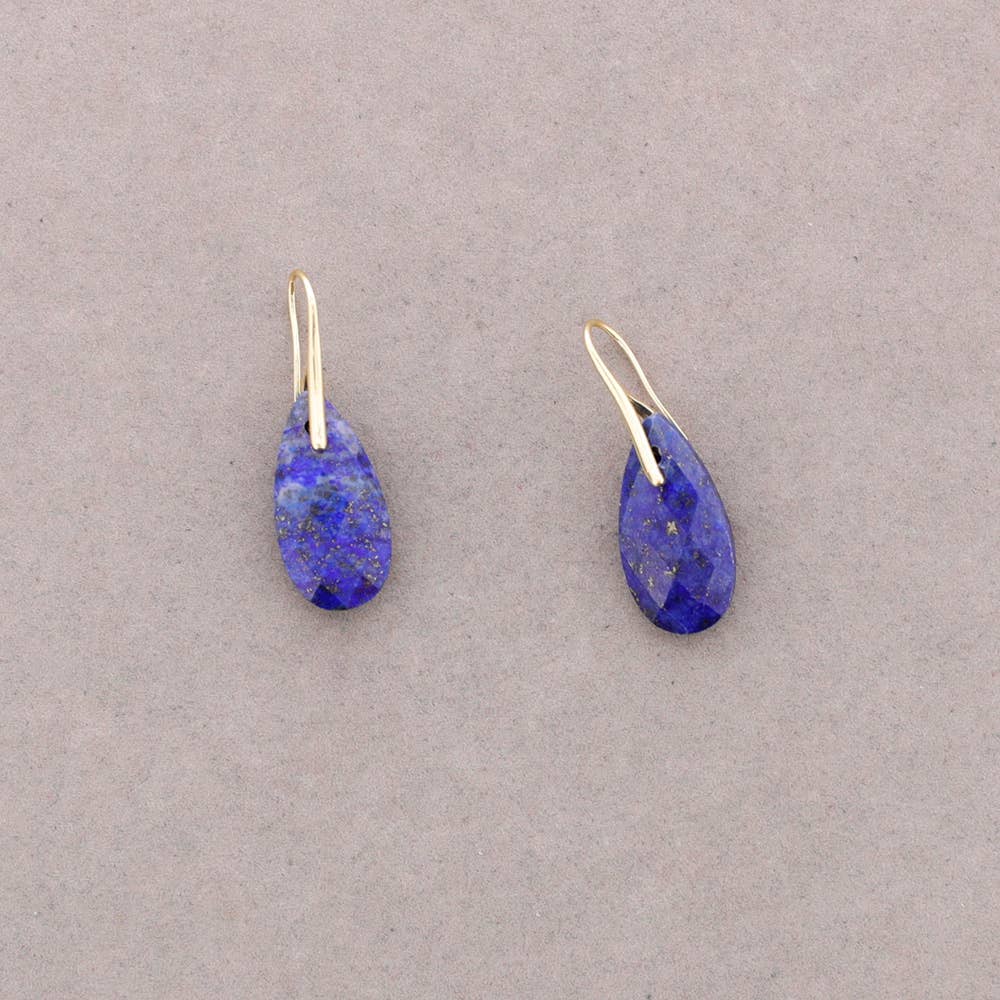 PENDIENTES GOTA PIEDRA