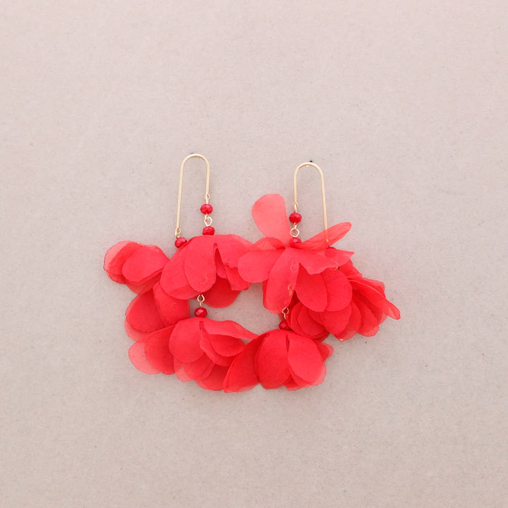 PENDIENTES ARCO PETALO