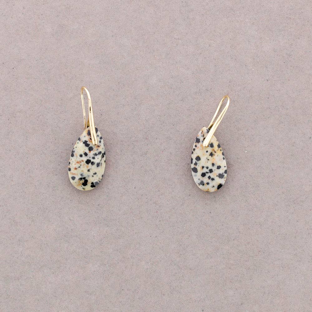 PENDIENTES GOTA PIEDRA