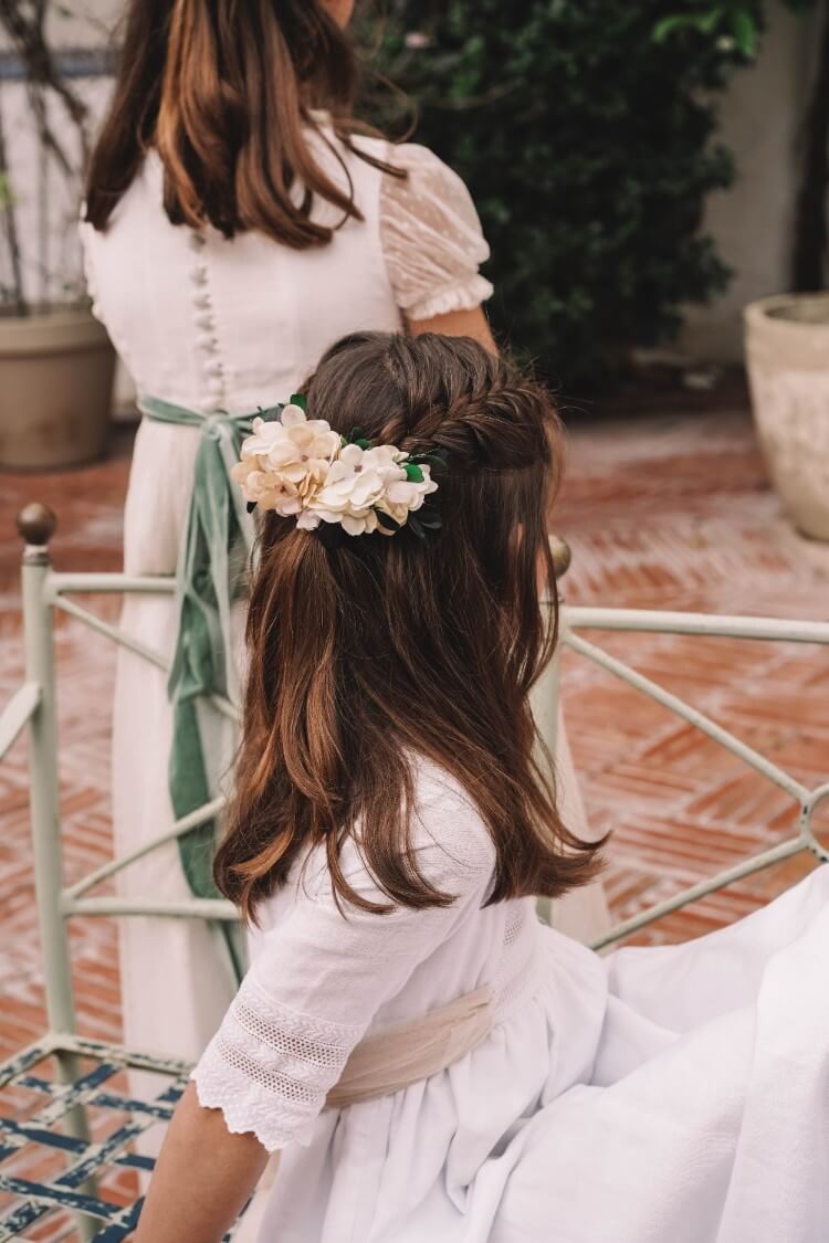 PASADOR HORTENSIAS VAINILLA