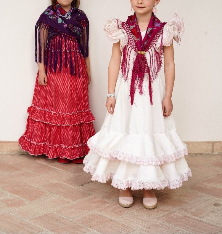 MANTON NIÑA BUGANVILLA