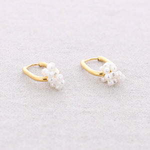 PENDIENTES ARO PERLITAS