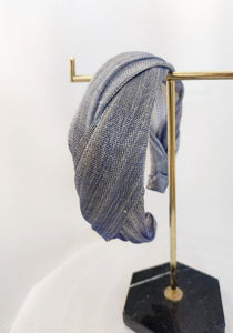 DIADEMA AZUL SEDA
