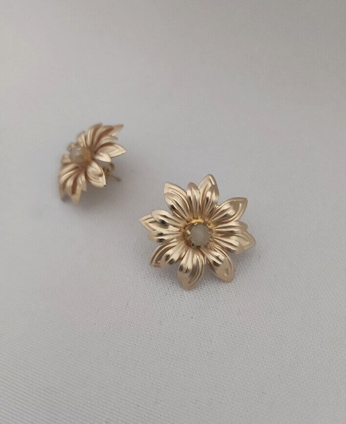 PENDIENTES MARGARITA ORO – capellina