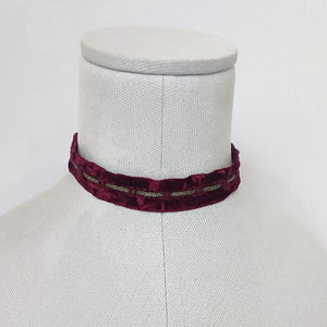 CHOKER TERCIOPELO