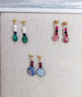 PENDIENTES NIÑAS PIEDRA