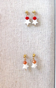 PENDIENTES ESTRELLA NACAR