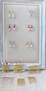 PENDIENTES ESTRELLA NACAR