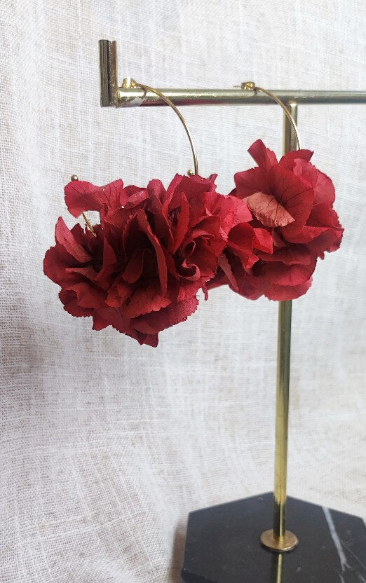 ARO HORTENSIAS ROJO