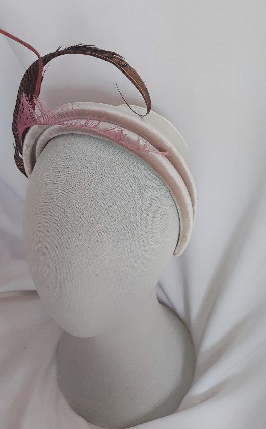 DIADEMA ROSA HIELO