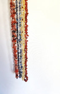 COLLAR  PIEDRAS NATURALES MAR