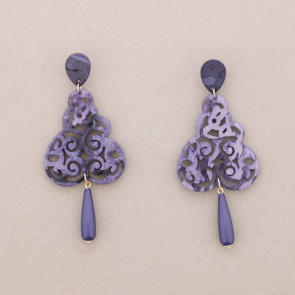 PENDIENTES RESINA CALIFA