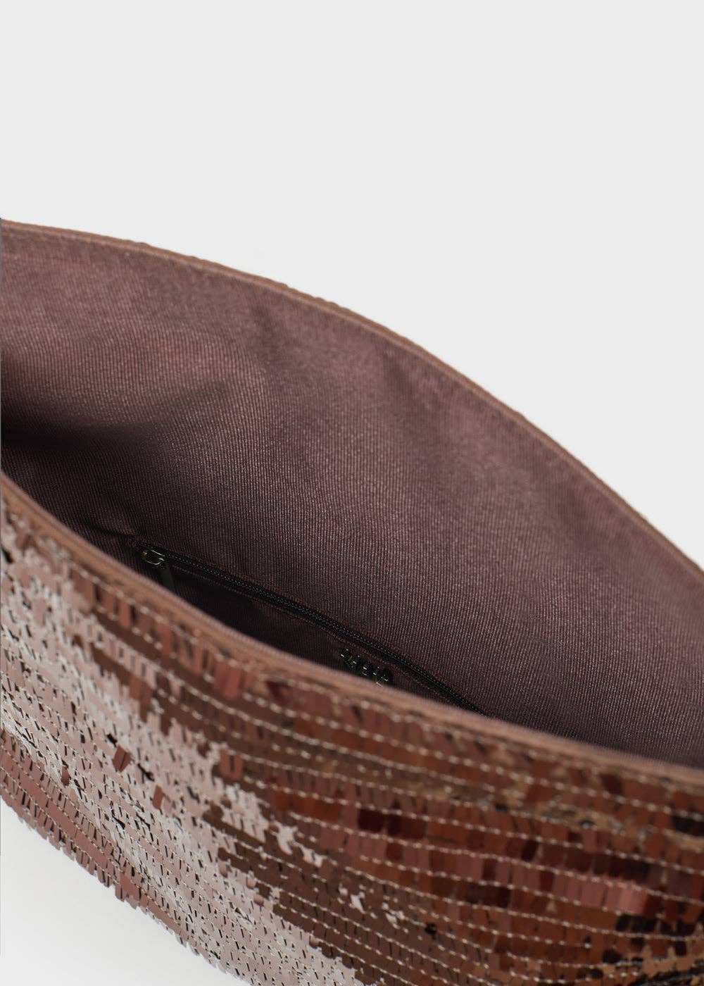 BOLSO BRILLANTE CON LENTEJUELAS BURDEOS