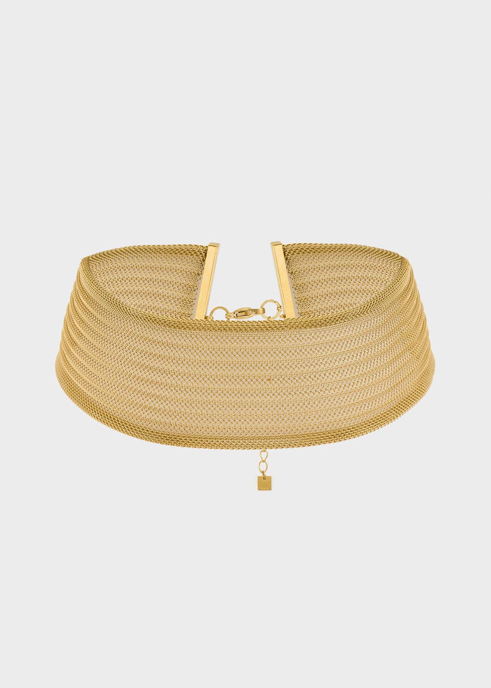 COLLAR DE MALLA REDONDO LUCE ORO