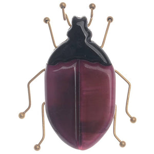 BROCHE INSECTO FUCSIA