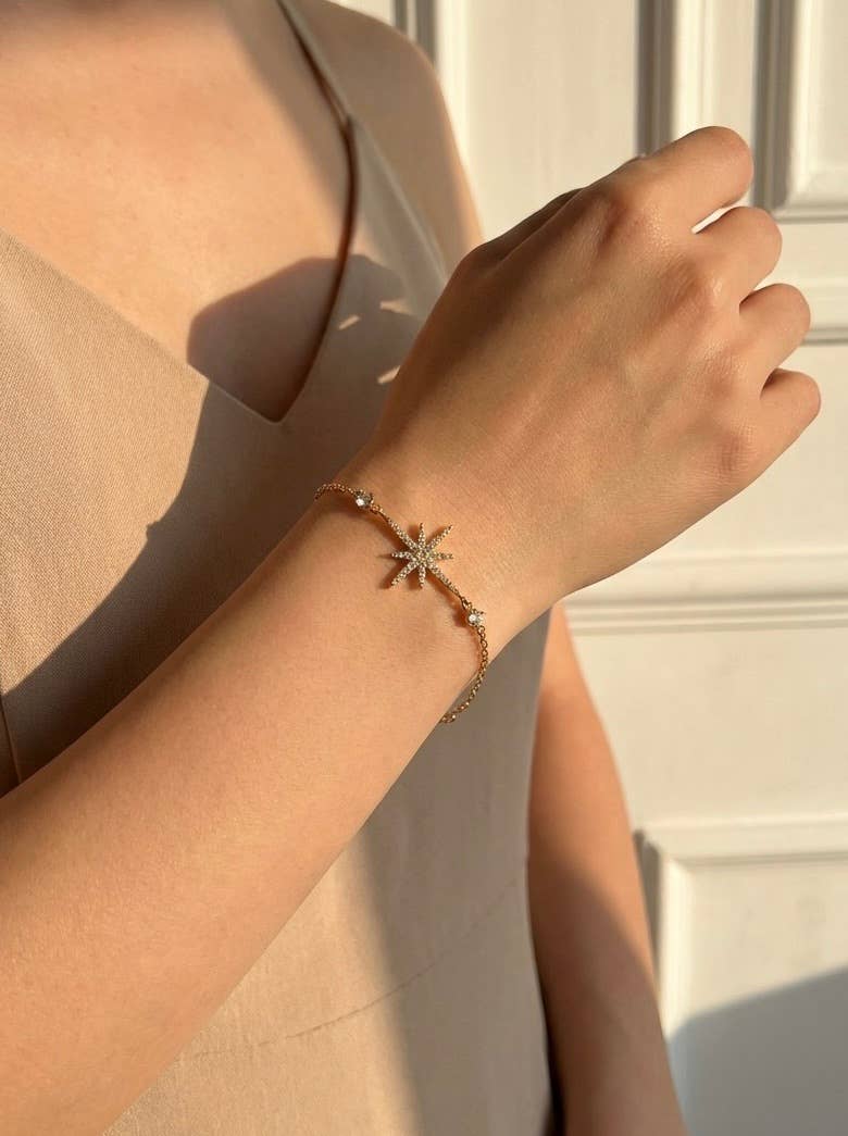 PULSERA ESTRELLA CADENA