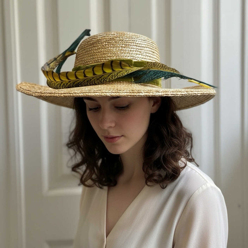 SOMBRERO PAJA OLIVE