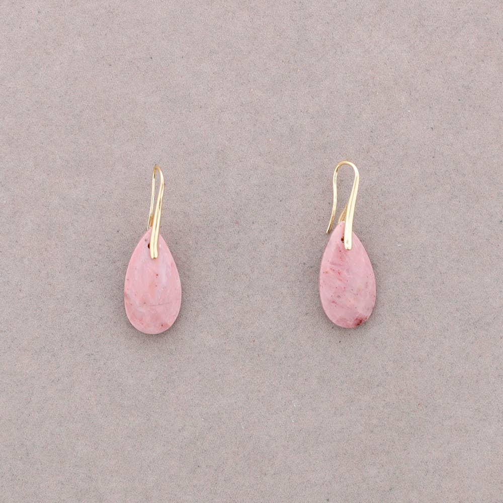 PENDIENTES GOTA PIEDRA