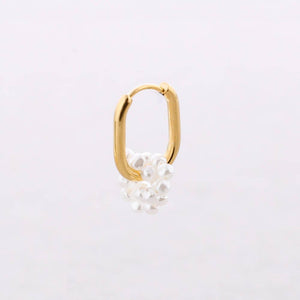 PENDIENTES ARO PERLITAS