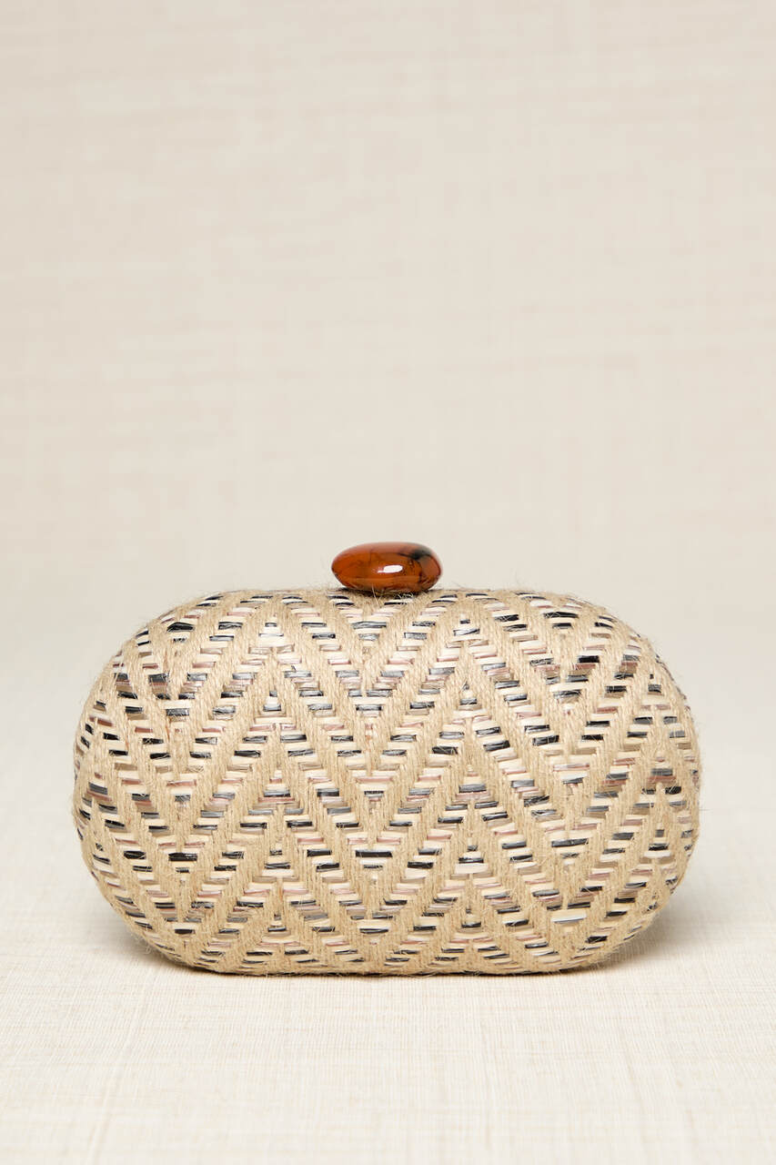 CLUTH OVAL RAFIA