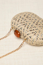 Cargar imagen en el visor de la galería, CLUTH OVAL RAFIA
