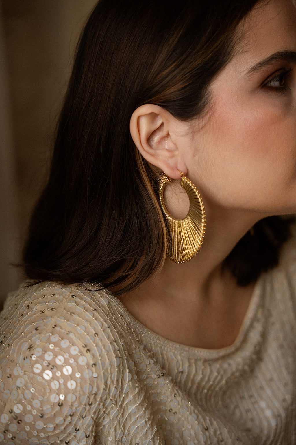 PENDIENTES DIANA OVAL