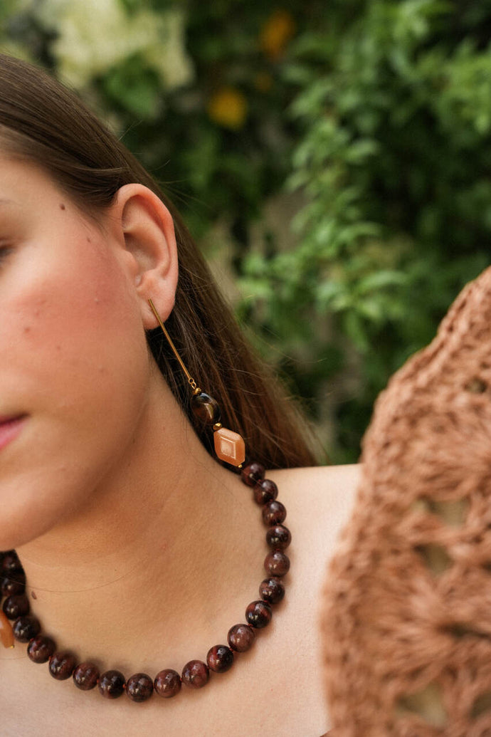 PENDIENTES TERRACOTA