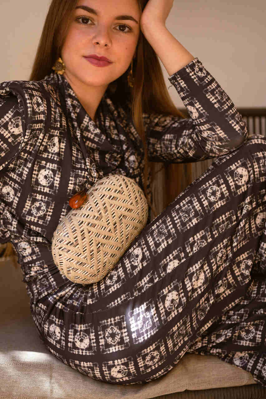 CLUTH OVAL RAFIA