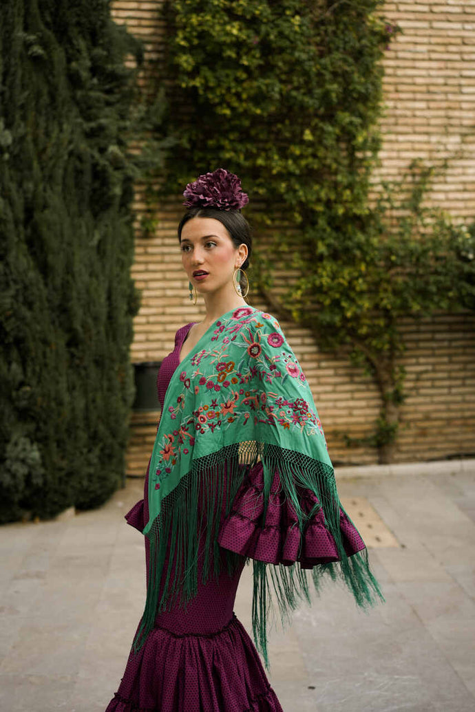MANTON ADELA VERDE  ESMERALDA