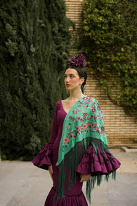MANTON ADELA VERDE  ESMERALDA