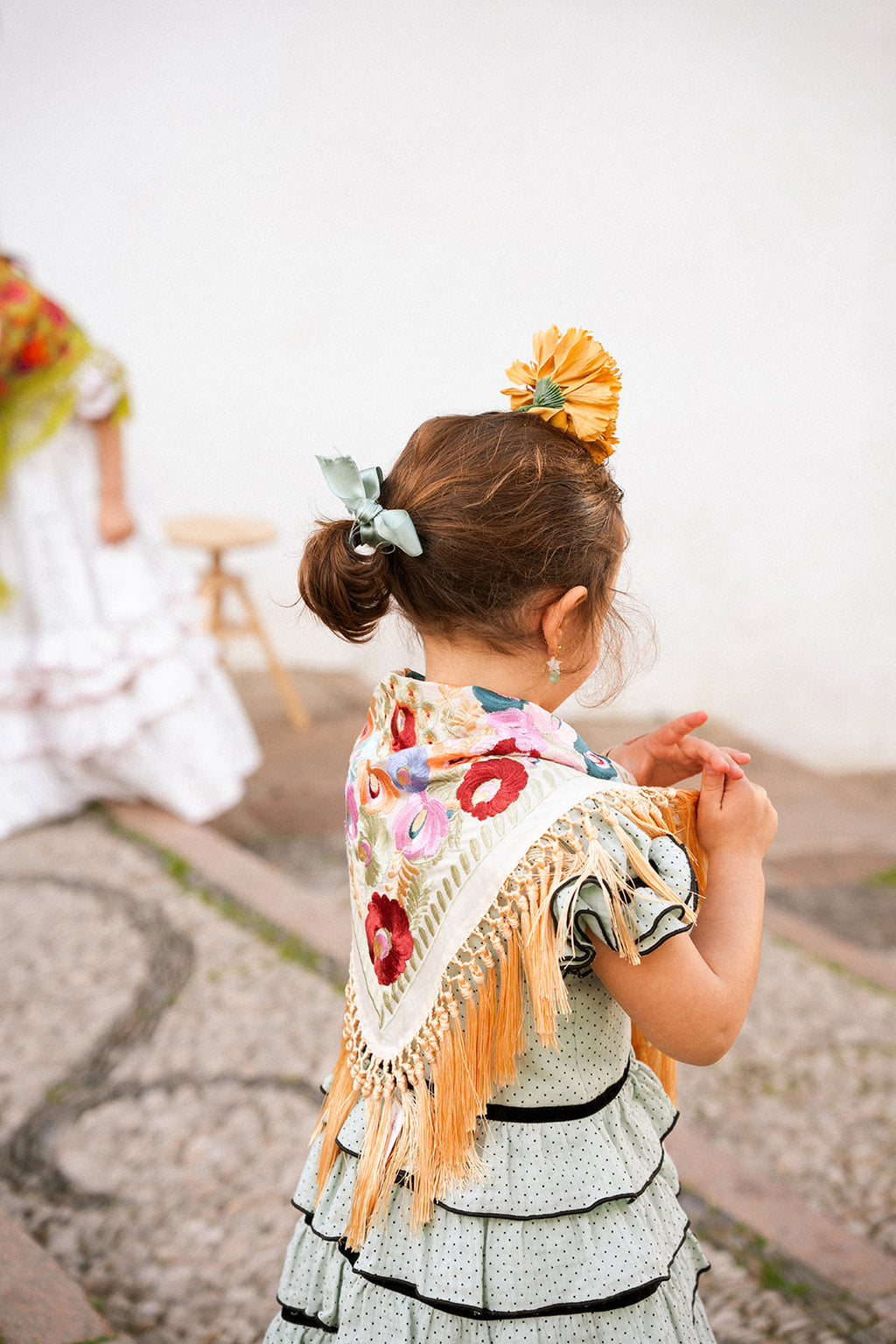 MANTON  TELMA NIÑA MARFIL