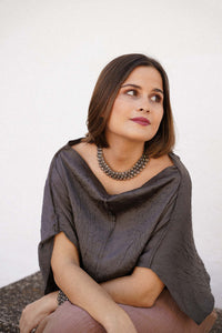 CHOKER Y PULSERA HUMO