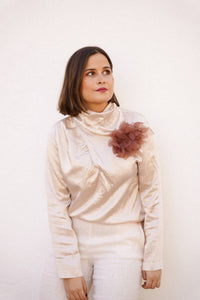 BROCHE FLOR GASA
