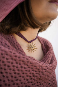 CHOKER GASA ESTRELLA