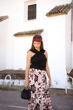 Cargar imagen en el visor de la galería, TURBANTE BANDA VINO
