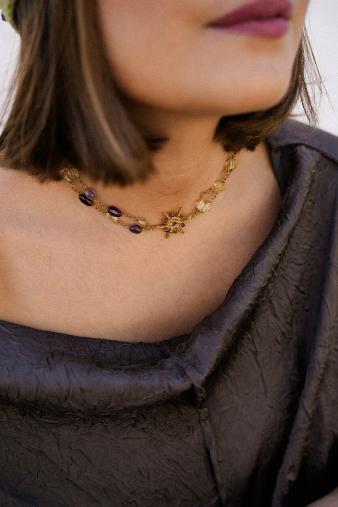 CHOKER ESENCIA AMATISTA