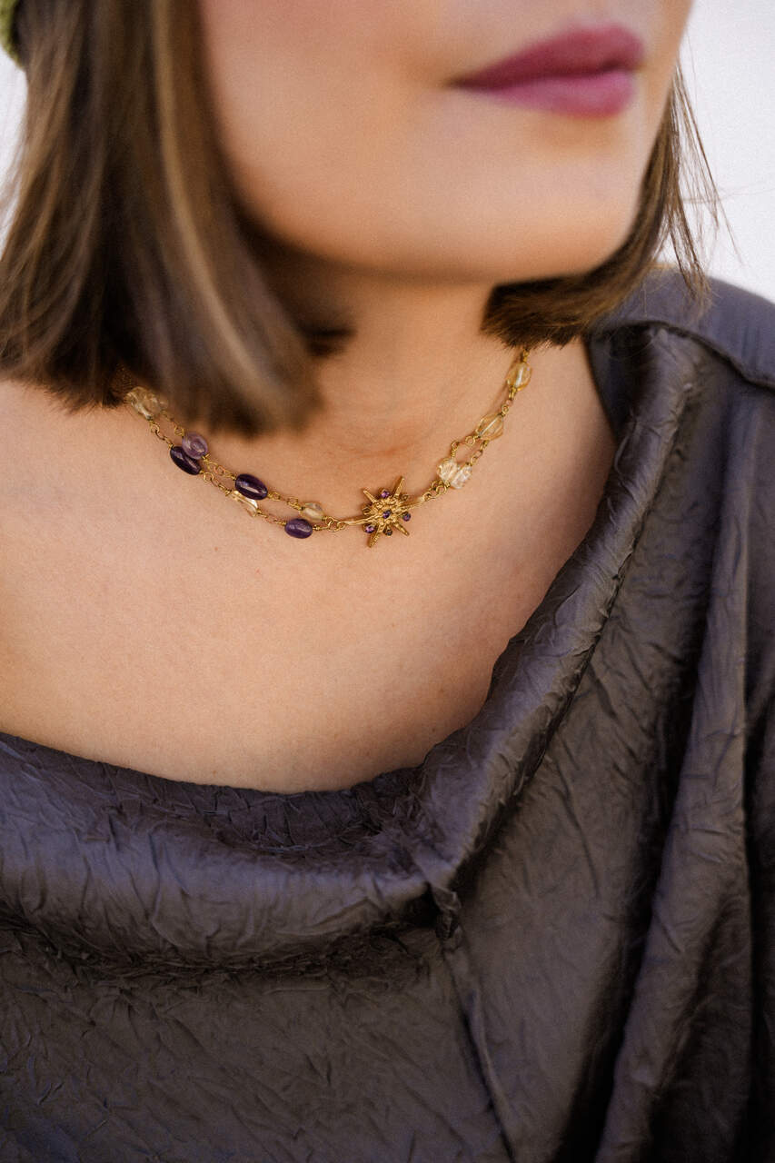 CHOKER ESENCIA AMATISTA