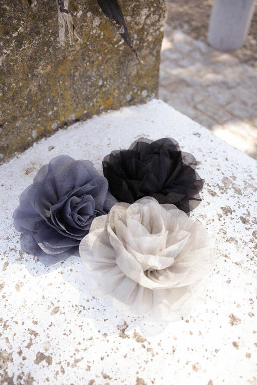 BROCHE PASADOR FLOR 20 CM