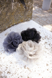 BROCHE PASADOR FLOR 20 CM
