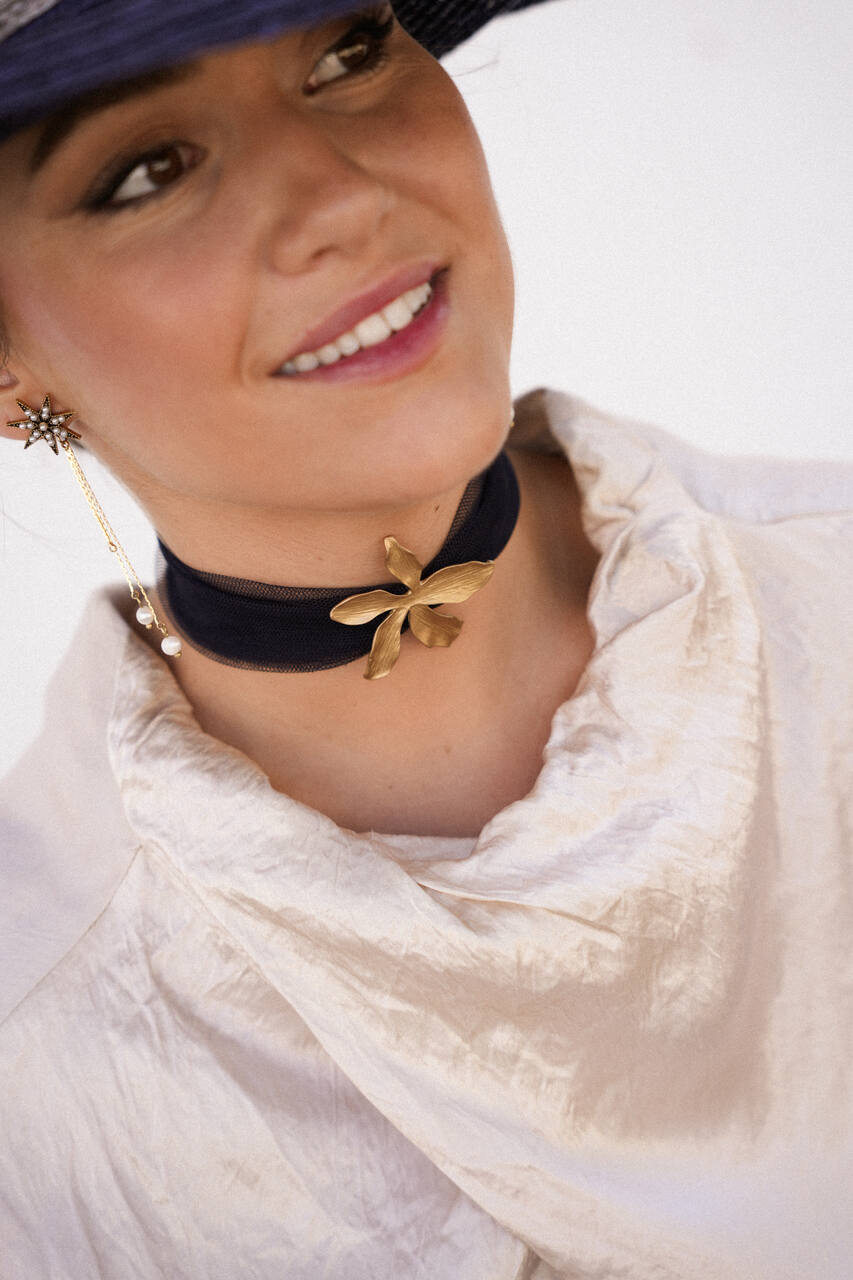 CHOKER MARINO FLOR MAX